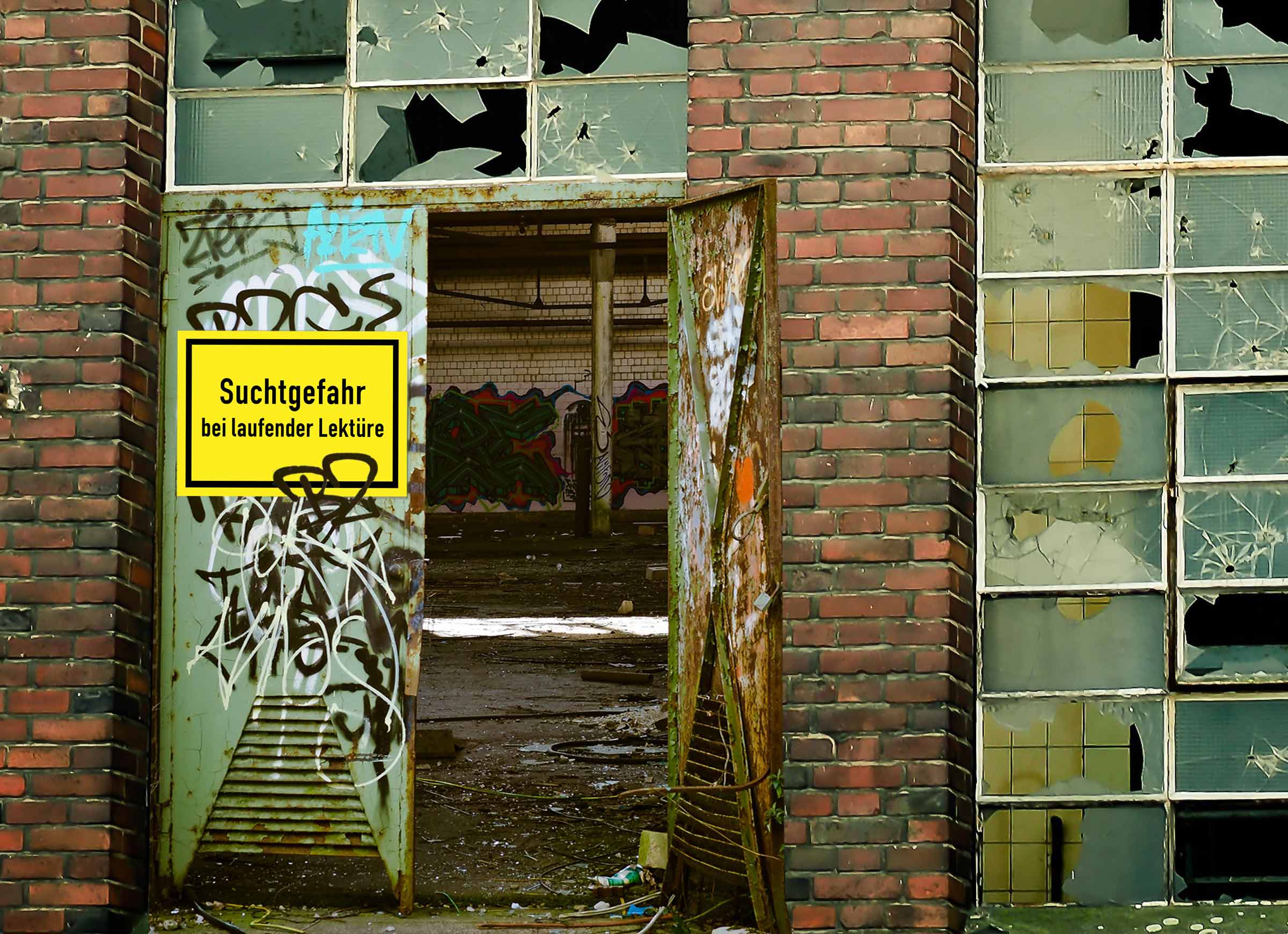 Auf Bahnhöfen und in Buchmärkten wird skrupellos gedealt mit Lesestoff. - Eine Warnung für Buch-Junkies!